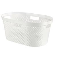 Curver infinity dots wasmand 40l wit