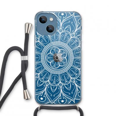 Roses Are Red: iPhone 13 mini Transparant Hoesje met koord