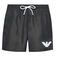 Armani Zwemshort met logo zwart