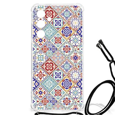 Samsung Galaxy A55 Anti-Shock Hoesje Tiles Color Samsung Galaxy A55 Anti-Shock Hoesje Tiles Color
