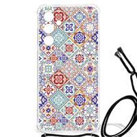 Samsung Galaxy A55 Anti-Shock Hoesje Tiles Color