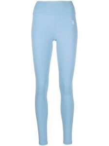 Sporty & Rich legging Runner à logo imprimé - Bleu