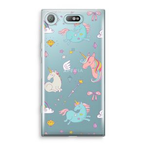 Fantasiewereld: Sony Xperia XZ1 Compact Transparant Hoesje