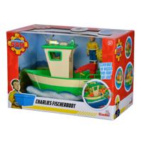 Simba charlies vissersboot met figuur Simba charlies vissersboot met figuur