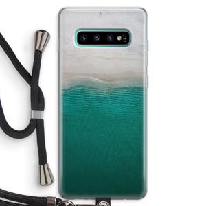 Stranded: Samsung Galaxy S10 Plus Transparant Hoesje met koord