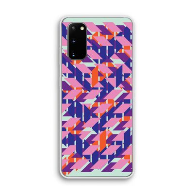 Skew Blush 3: Samsung Galaxy S20 Transparant Hoesje