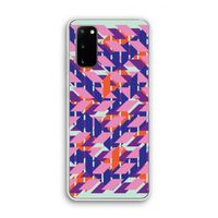 Skew Blush 3: Samsung Galaxy S20 Transparant Hoesje