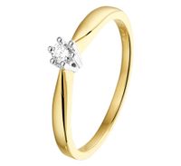 TFT Ring Diamant 0.08ct H SI Bicolor Goud