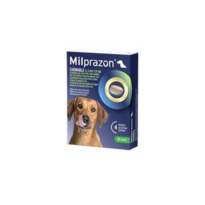 Milprazon Chewable 12,5 mg / 125 mg hond 2 tabletten