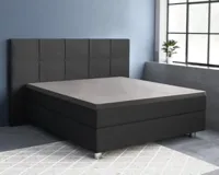 Primaviera Deluxe Topper Satijn Hoeslaken Grijs 140 x 200 cm