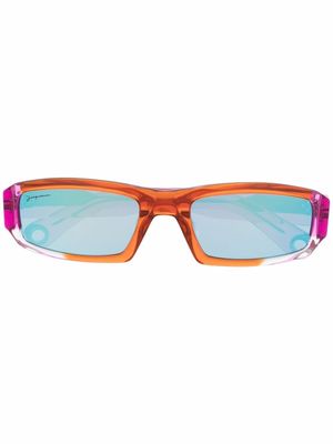 Jacquemus lunettes de soleil Les lunettes Altù - Orange