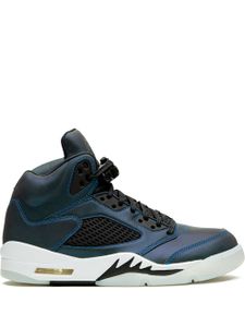 Jordan baskets Air Jordan 5 Retro Oil Grey - Bleu