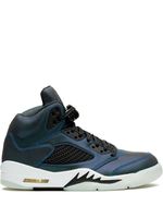 Jordan baskets Air Jordan 5 Retro Oil Grey - Bleu - thumbnail