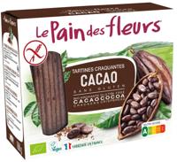 Pain Des Fleurs Krokante bio crackers met cacao bio Pain Des Fleurs Krokante bio crackers met cacao bio