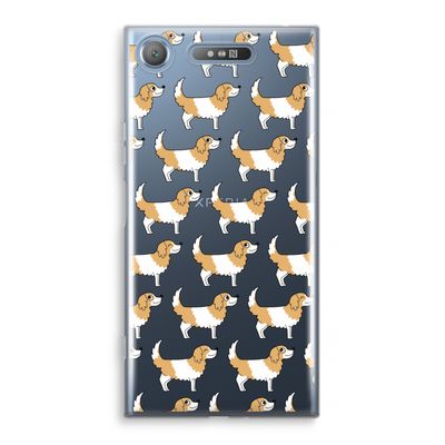 Doggy: Sony Xperia XZ1 Transparant Hoesje