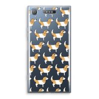 Doggy: Sony Xperia XZ1 Transparant Hoesje
