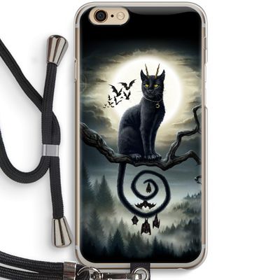 Moonlight Companions: iPhone 6 / 6S Transparant Hoesje met koord