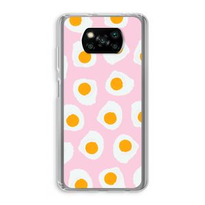 Dancing eggs: Xiaomi Poco X3 NFC Transparant Hoesje