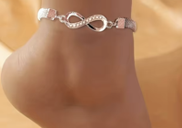 Rosekleurig Infinity Enkelbandje - Sieraden - Spiritueelboek.nl