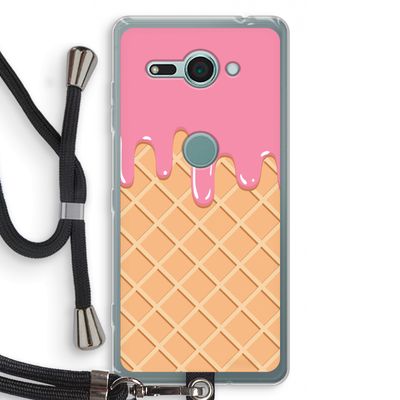 Ice cream: Sony Xperia XZ2 Compact Transparant Hoesje met koord