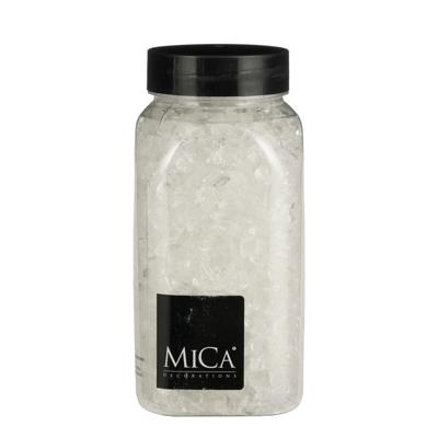 Mica Decorations decoratie stenen / granulaat - 650 ml - 4-10 mm - transparant