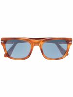 Persol lunettes de soleil à monture rectangulaire - Marron