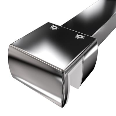 Stabilisatiestang Van Rijn Products 37-22x 160 cm Chroom van Rijn