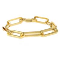 Kalli Schakel Armband Closed Forever Anker | Goud