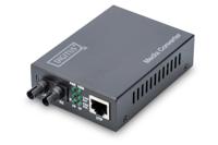 Digitus DN-82010-1 netwerk media converter Intern 1310 nm Multimode Zwart - thumbnail