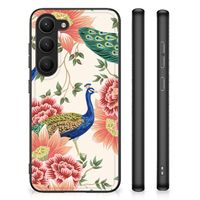 Dierenprint Telefoonhoesje voor Samsung Galaxy S23 Pink Peacock