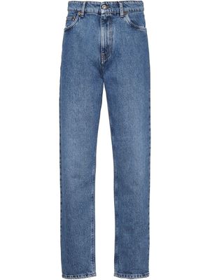Miu Miu Jeans met wijde pijpen - Blauw