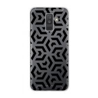 Crazy pattern: Samsung Galaxy A6 Plus (2018) Transparant Hoesje