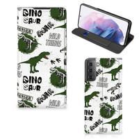 Hoesje maken voor Samsung Galaxy S21 Plus Dinosaurus