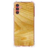 Samsung Galaxy A13 5G | A04s Stevig Telefoonhoesje Licht Hout