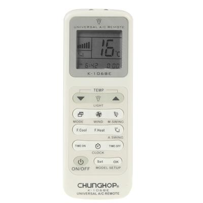 Chunghop universele afstandsbediening voor airconditioners (K-1068E)