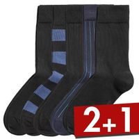 Björn Borg 5 stuks Block Stripe and Square Socks - thumbnail