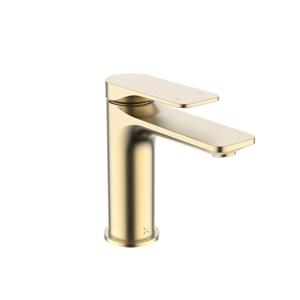 Crosswater Fuse Wastafelkraan - met klikwaste - geborsteld messing FS110DNF
