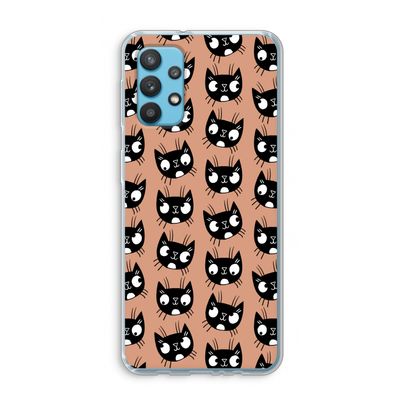 Kat: Samsung Galaxy A32 4G Transparant Hoesje