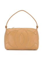 CHANEL Pre-Owned sac porté épaule Jumbo CC - Marron