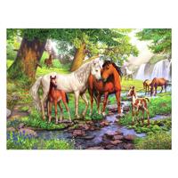 Ravensburger Legpuzzel xxl wilde paarden bij de rivier, 300st.