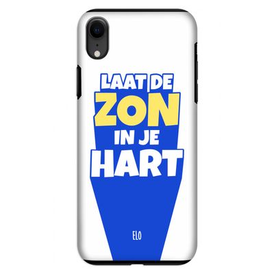Laat de zon in je hart: iPhone XR Tough Case