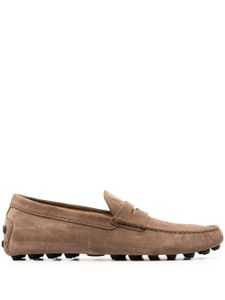 Tod's chaussures City Gommino en daim - Marron