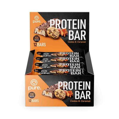 -Protein Bar Crunchy 12 repen Cookie Caramel