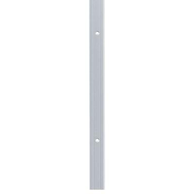 Leen Bakker - Hoekprofiel 24,5x10 Mm - 100 Cm - Aluminium - Grijs - 2.5x103x1 Cm