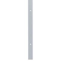 Leen Bakker - Hoekprofiel 24,5x10 Mm - 100 Cm - Aluminium - Grijs - 2.5x103x1 Cm