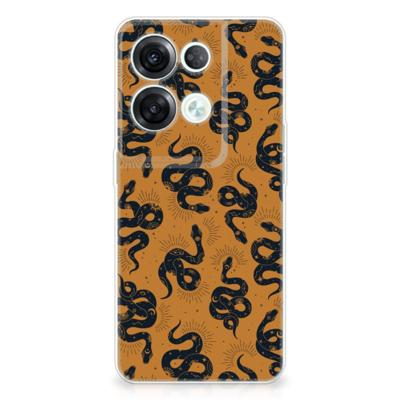 TPU Hoesje voor OPPO Reno8 Pro Snakes