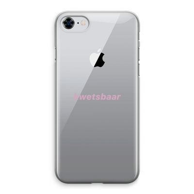 kwetsbaar: iPhone 8 Transparant Hoesje