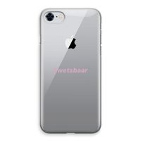 kwetsbaar: iPhone 8 Transparant Hoesje kwetsbaar: iPhone 8 Transparant Hoesje