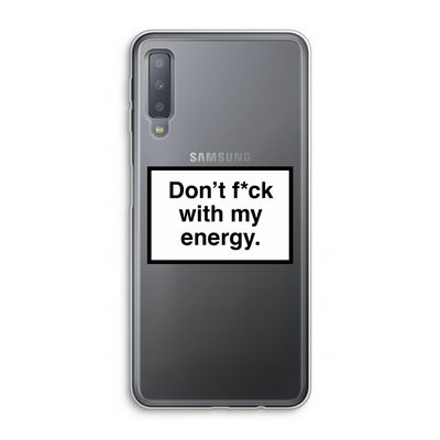 My energy: Samsung Galaxy A7 (2018) Transparant Hoesje