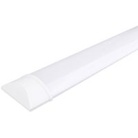 LED Batten - LED Balk - Aigi Tynom - 50W - Helder/Koud Wit 6000K - Mat Wit - Kunststof - 150cm